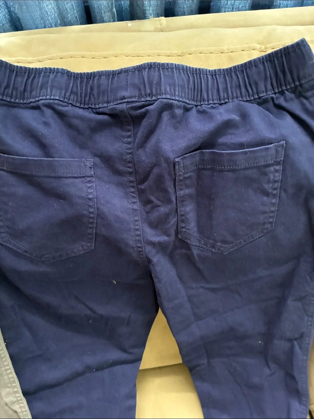 Kids Jogger Pants - Navy and Gray